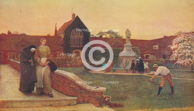 'The Harbour of Refuge', 1872, (c1900). Artist: Fred Walker.