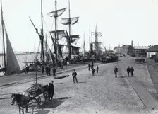 The harbour, Landskrona, Sweden, c1900. Creator: Unknown