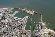 The harbour, town and High Street Heritage Action Zone, Lowestoft, Suffolk, 2016. Creator: Damian Grady