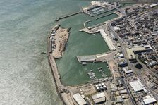 The harbour, town and High Street Heritage Action Zone, Lowestoft, Suffolk, 2016. Creator: Damian Grady