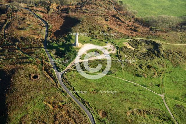 The Hardy Monument, commemorating Vice-Admiral Sir Thomas Hardy, Black Down, Dorset, 2025. Creator: Damian Grady.