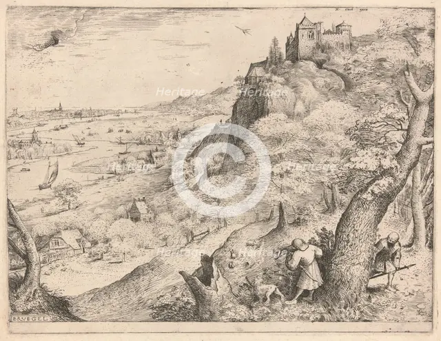 The Hare Hunters, 1566. Creator: Pieter Bruegel the Elder.
