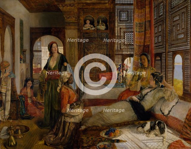 The Harem, 1876. Creator: John Frederick Lewis.