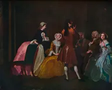 The Harlowe Family, from Samuel Richardson's Clarissa c1745. Artist: Joseph Highmore