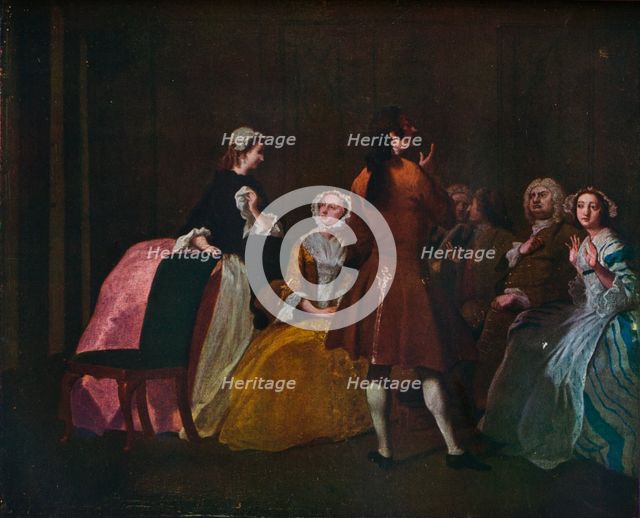 'The Harlowe Family, from Samuel Richardson's Clarissa', c1745. Artist: Joseph Highmore.