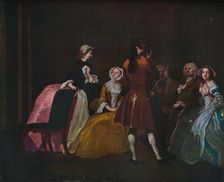 The Harlowe Family, from Samuel Richardson's Clarissa c1745. Artist: Joseph Highmore