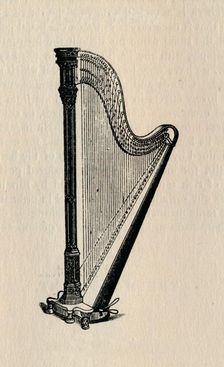 The Harp 1895. Creator: Unknown