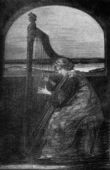 The Harp Player 1900