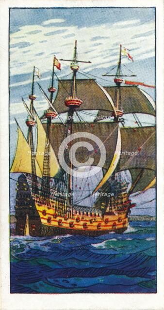 'The Harry Grace a Dieu', 1937. Artist: Unknown.