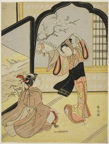 The Harugoma Dance, c. 1767/68. Creator: Suzuki Harunobu