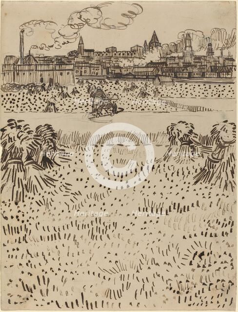 The Harvest, 1888. Creator: Vincent van Gogh.