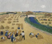 The harvest, 1908. Creator: Broncia Koller