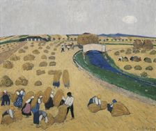 The harvest, 1908. Creator: Broncia Koller