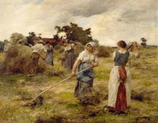 The Harvest, c1886. Creator: Leon-Augustin Lhermitte