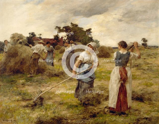 The Harvest, c1886. Creator: Leon-Augustin Lhermitte.