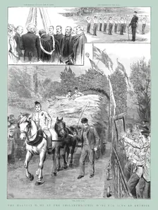 'The Harvest Home at the Philanthropic Home for Boys at Redhill 1891 1891. Creator: Unknown