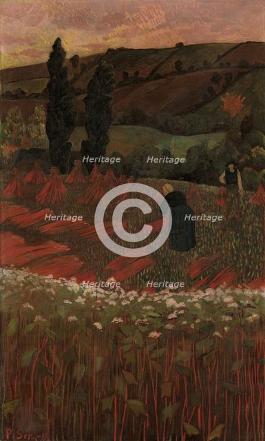 The Harvest of Buckwheat, 1899. Creator: Paul Serusier.