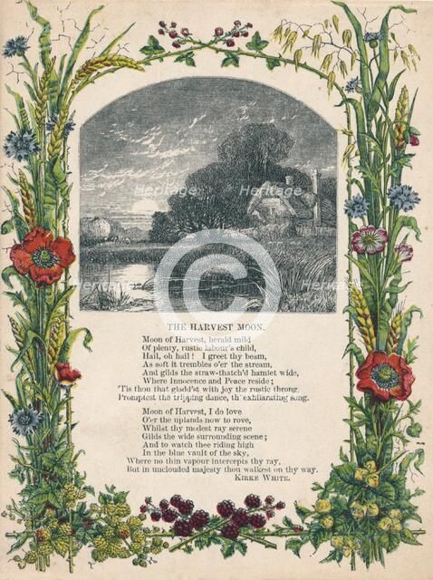 'The Harvest Moon' by Kirke White, c1900. Artist: Unknown.