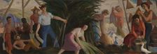 The Harvest (mural study, Abbeville, Louisiana Post Office), ca. 1938-1939. Creator: Louis Raynaud