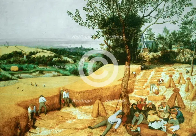'The Harvesters', 1565. Artist: Pieter Bruegel the Elder