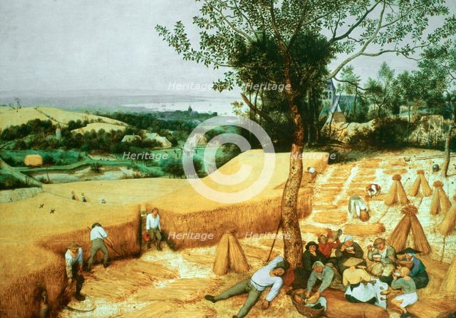 'The Harvesters', 1565. Artist: Pieter Bruegel the Elder