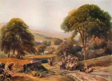 The Harvesters Return, c1804-1849, (1936). Creator: Peter de Wint