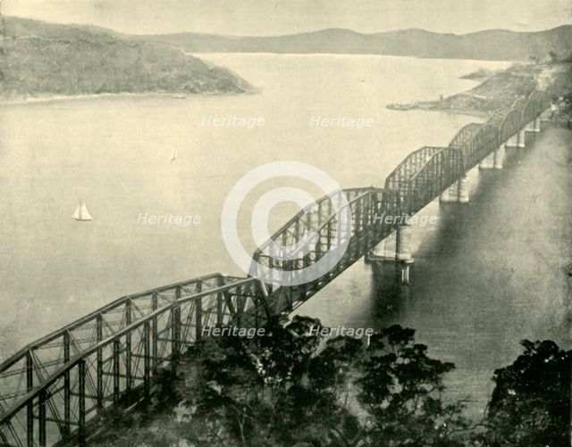 'The Hawkesbury Bridge, New South Wales', 1901. Creator: Unknown.
