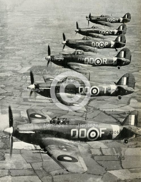 'The Hawker Hurricane', 1941.  Creator: Unknown.