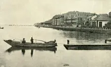 The Hatoba and Grand Hotel, Yokohama 1891. Creator: Unknown