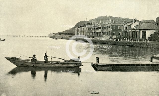 'The Hatoba and Grand Hotel, Yokohama', 1891. Creator: Unknown.