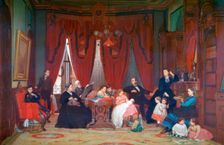 The Hatch Family 1870-1871. Artist: Eastman Johnson