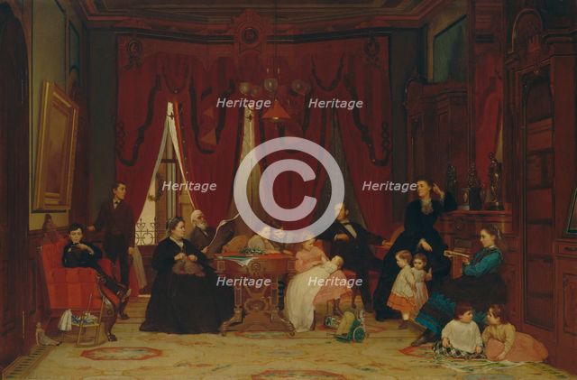 The Hatch Family, 1870-71. Creator: Eastman Johnson.