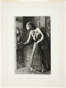 The Haunted House, 1858. Creator: Simeon Solomon