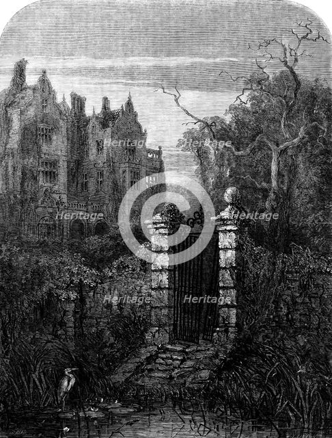 "The Haunted House" - drawn by S. Read, 1854. Creator: W. J. Linton.