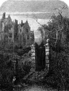 "The Haunted House" - drawn by S. Read, 1854. Creator: W. J. Linton
