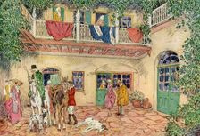 The Haunted House New Orleans, Louisiana, USA, c18th century (1921).Artist: James Preston