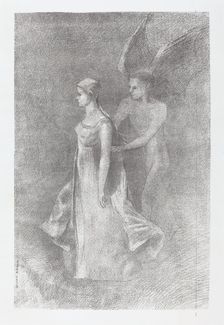 The Haunting (Hantise), 1893. Creator: Odilon Redon