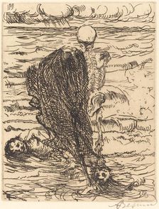 The Haul (Le coup de filet), 1900. Creator: Paul Albert Besnard
