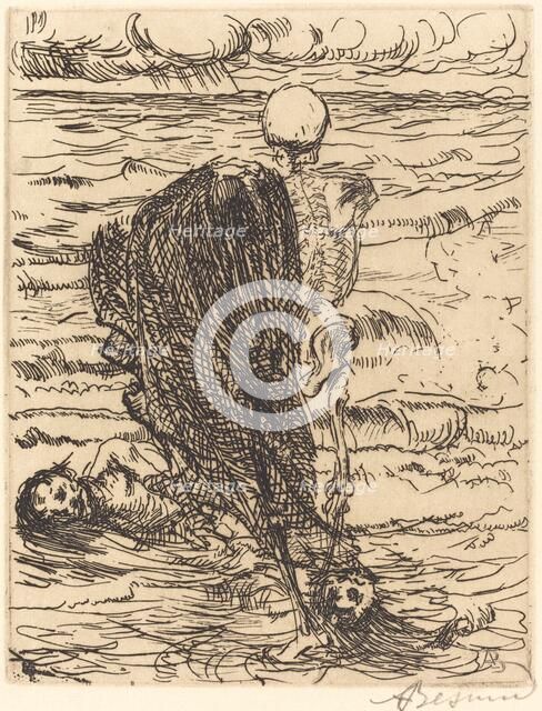 The Haul (Le coup de filet), 1900. Creator: Paul Albert Besnard.