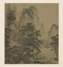 The Haven of the Peach-Blossom Spring, mid-1400s. Creator: Shi Rui (Chinese, c. 1400-c. 1470), attributed to