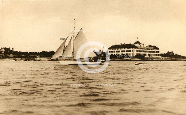 'The Haven Hotel, Sandbanks, Bournemouth', 1929. Creator: Unknown.