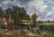 The Hay Wain 1821, (1912).Artist: John Constable