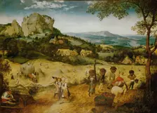 The Hay Harvest (Haymaking), 1565. Creator: Bruegel (Brueghel), Pieter, the Elder (ca 1525-1569)