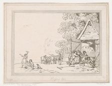 The Haymakers, 1787., 1787. Creator: Thomas Rowlandson