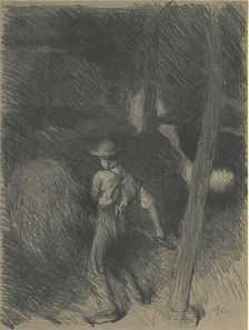 The Haybarn, c1895. Creator: George Clausen