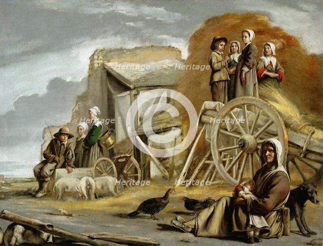 The Haycart (Return From Haymaking), 1642.