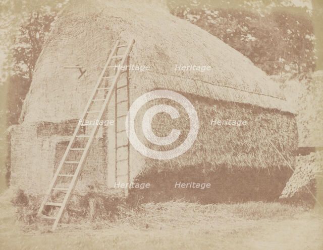 The Haystack, probably 1841. Creator: William Henry Fox Talbot.