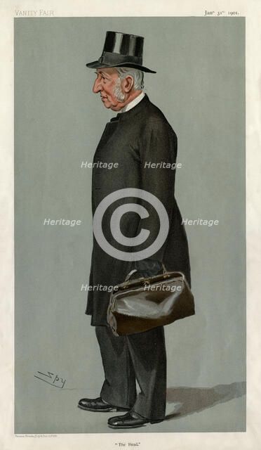 'The Head', 1901. Artist: Spy