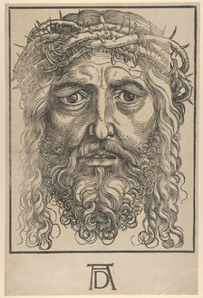 The Head of Christ Crowned with Thorns, ca. 1520. Creator: Sebald Beham