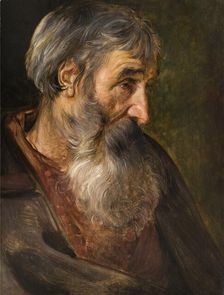 The head of an old bearded man. Creator: Vos, Maerten, de (1532-1603)